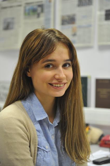 Журналист КП Юля Алехина, Мосува, 4 октября 2011 года.