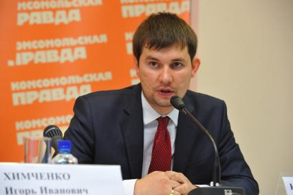 Заместитель начальника управления по защите прав субъектов персональных данных Роскомнадзора Юрий Контемиров в ИД КП. 8 августа 2011 года.