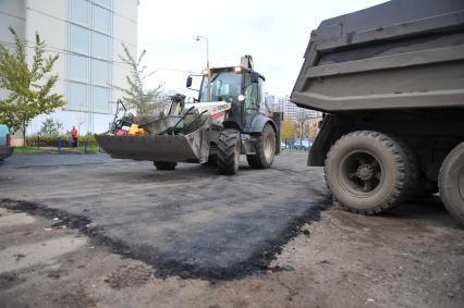 Организация нелегальной автомобильной стоянки.  24 октября 2011 г.