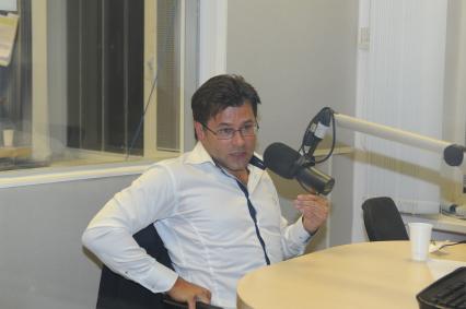 Генеральный директор Центра политической информации Алексей Мухин в ИД КП. 17 ноября 2011 года.