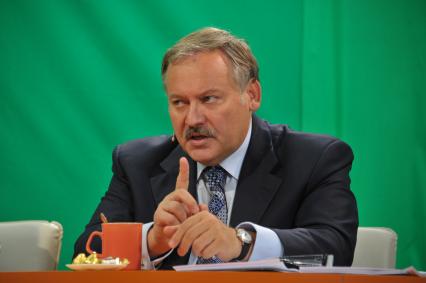 Депутат Госдумы РФ Константин Затулин в ИД КП. 18 ноября 2011 года.