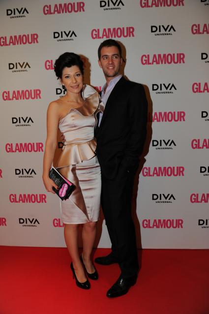 Церемония вручения премии ЖЕНЩИНА ГОДА ЖУРНАЛА GLAMOUR 2011. На снимке: актриса Екатерина Волкова. 17 ноября 2011 года.