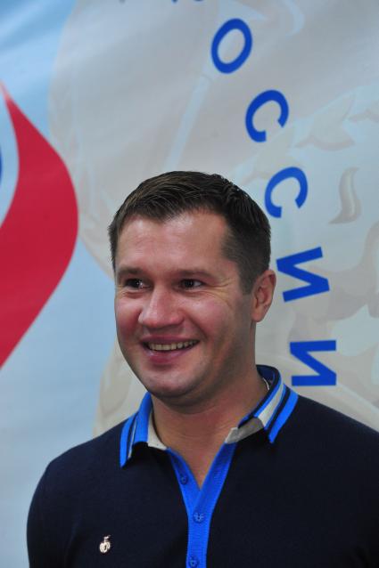 Олимпийский чемпион по спортивной гимнастике Алексей Немов. 29 ноября 2011 года.