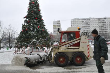 Снегоуборочная техника. 23 декабря 2008 года.