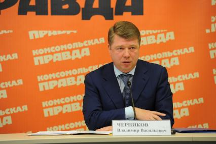 Руководитель Департамента СМИ и рекламы Москвы Владимир Черников. В ИД КП. 06 декабря 2011 года.