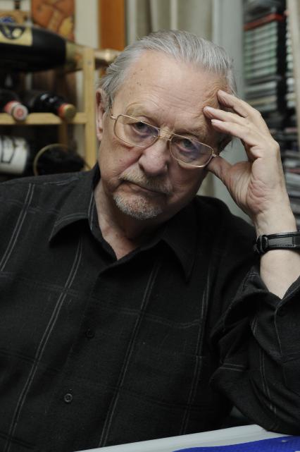 Внук художника Василия Верещагина Александр Плевако. 26 ноября 2009 года.
