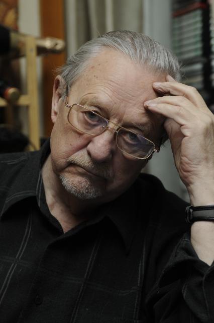Внук художника Василия Верещагина Александр Плевако. 26 ноября 2009 года.
