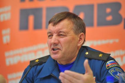 Вдовин Николай - начальник Центра по проведению спасательных операций особого риска ЛИДЕР. 13 декабря 2011 года.
