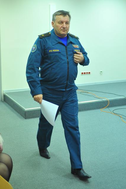 Вдовин Николай - начальник Центра по проведению спасательных операций особого риска ЛИДЕР. 13 декабря 2011 года.