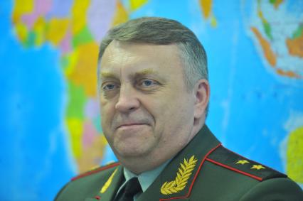 Генерал-лейтенант Сергей Каракаев командующий РВСН. В ИД КП. 13 декабря 2011 года.