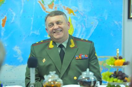 Генерал-лейтенант Сергей Каракаев командующий РВСН. В ИД КП. 13 декабря 2011 года.
