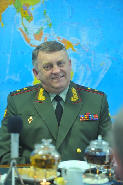 Генерал-лейтенант Сергей Каракаев командующий РВСН. В ИД КП. 13 декабря 2011 года.