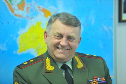 Генерал-лейтенант Сергей Каракаев командующий РВСН. В ИД КП. 13 декабря 2011 года.