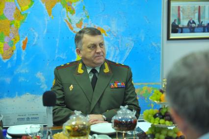 Генерал-лейтенант Сергей Каракаев командующий РВСН. В ИД КП. 13 декабря 2011 года.