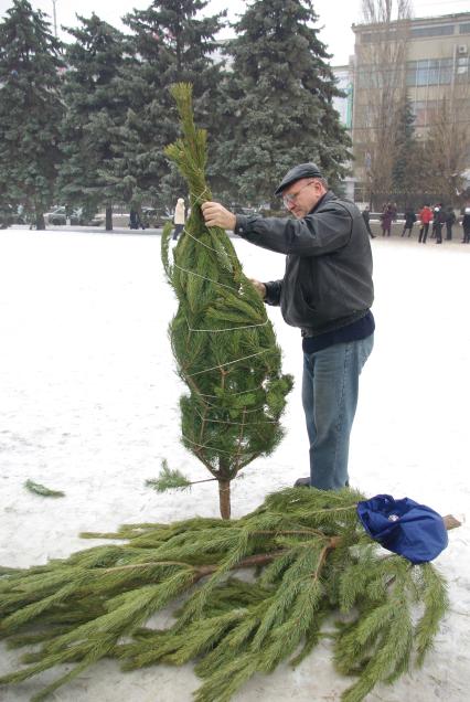 Елочный базар. 14 декабря  2011 года.