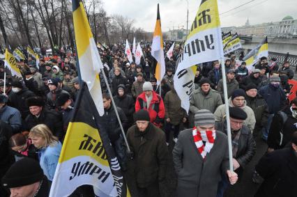 Санкционированный митинг против фальсификации результатов прошедших выборов в Госдуму РФ ЗА ЧЕСТНЫЕ ВЫБОРЫ на Болотной площади. 11 декабря  2011 года.