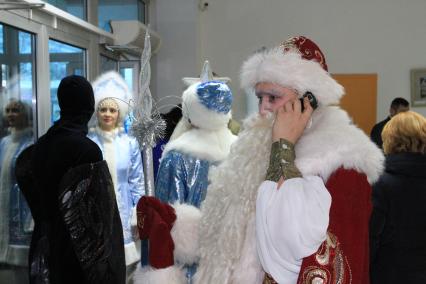 ПАРАД ДЕДОВ МОРОЗОВ. КРАСНОДАР. 24.12.2011.