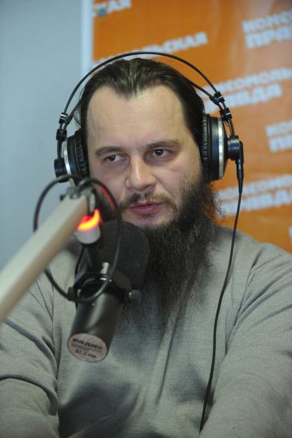 Протоиерей Игорь Фомин в ИД КП . Москва.  23 января 2011 года.