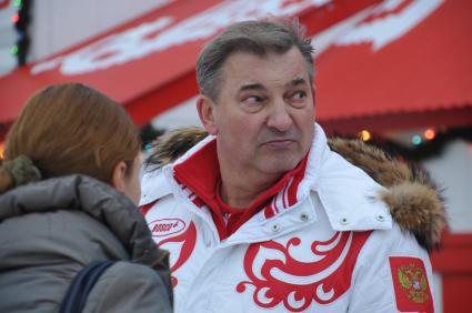 Президент Федерации хоккея России Владислав Третьяк. Москва. 27 декабря 2011 года.