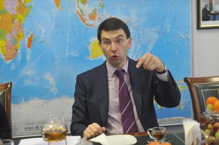 Министр связи и массовых коммуникаций РФ Игорь Щеголев. В ИД КП. 16 января 2012 года.