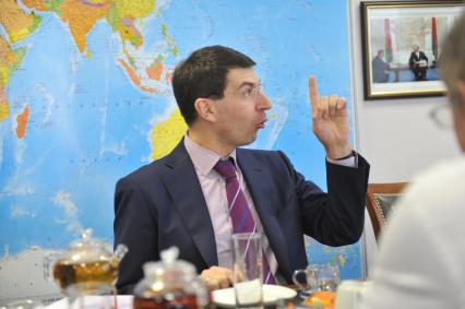 Министр связи и массовых коммуникаций РФ Игорь Щеголев. В ИД КП. 16 января 2012 года.