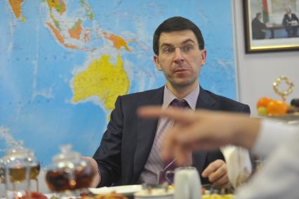 Министр связи и массовых коммуникаций РФ Игорь Щеголев. В ИД КП. 16 января 2012 года.