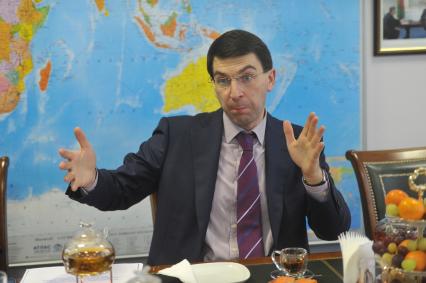Министр связи и массовых коммуникаций РФ Игорь Щеголев. В ИД КП. 16 января 2012 года.