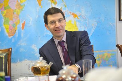 Министр связи и массовых коммуникаций РФ Игорь Щеголев. В ИД КП. 16 января 2012 года.