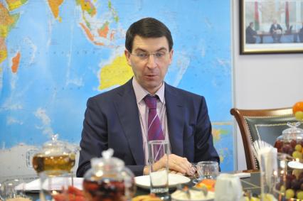 Министр связи и массовых коммуникаций РФ Игорь Щеголев. В ИД КП. 16 января 2012 года.