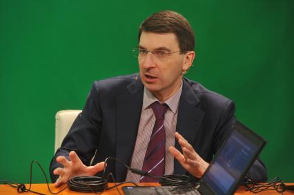 Министр связи и массовых коммуникаций РФ Игорь Щеголев. В ИД КП. 16 января 2012 года.