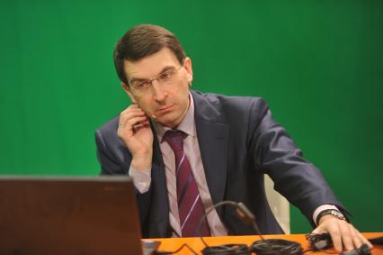 Министр связи и массовых коммуникаций РФ Игорь Щеголев. В ИД КП. 16 января 2012 года.