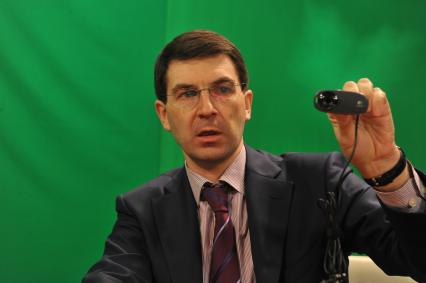 Министр связи и массовых коммуникаций РФ Игорь Щеголев. В ИД КП. 16 января 2012 года.