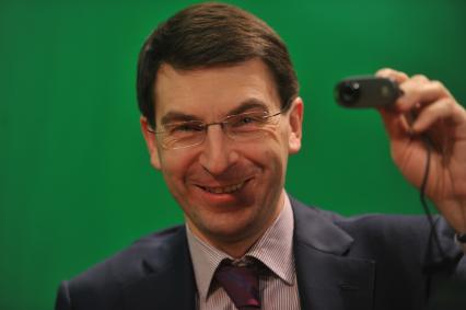 Министр связи и массовых коммуникаций РФ Игорь Щеголев. В ИД КП. 16 января 2012 года.