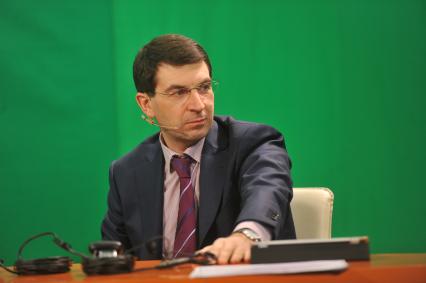 Министр связи и массовых коммуникаций РФ Игорь Щеголев. В ИД КП. 16 января 2012 года.