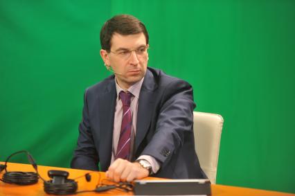 Министр связи и массовых коммуникаций РФ Игорь Щеголев. В ИД КП. 16 января 2012 года.