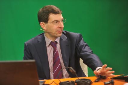 Министр связи и массовых коммуникаций РФ Игорь Щеголев. В ИД КП. 16 января 2012 года.