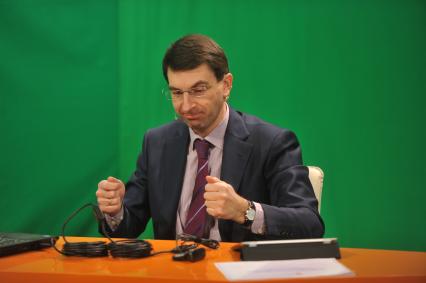 Министр связи и массовых коммуникаций РФ Игорь Щеголев. В ИД КП. 16 января 2012 года.