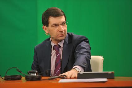 Министр связи и массовых коммуникаций РФ Игорь Щеголев. В ИД КП. 16 января 2012 года.