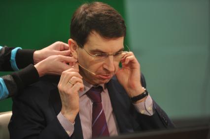 Министр связи и массовых коммуникаций РФ Игорь Щеголев. В ИД КП. 16 января 2012 года.
