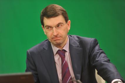 Министр связи и массовых коммуникаций РФ Игорь Щеголев. В ИД КП. 16 января 2012 года.