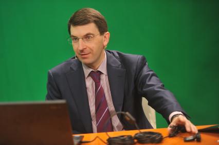 Министр связи и массовых коммуникаций РФ Игорь Щеголев. В ИД КП. 16 января 2012 года.
