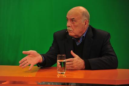 Руководитель предвыборного штаба кандидата в президенты Владимира Путина режиссер Станислав Говорухин. В ИД КП. 17 января 2012 года.
