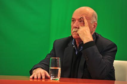 Руководитель предвыборного штаба кандидата в президенты Владимира Путина режиссер Станислав Говорухин. В ИД КП. 17 января 2012 года.