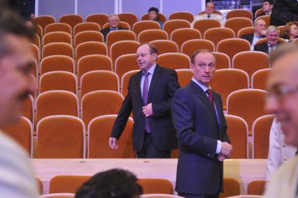 Торжественный вечер, посвященный Дню работника прокуратуры РФ. На снимке: Секретарь Совета безопасности РФ Николай Патрушев. 12 января 2012 года.
