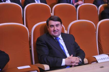 Торжественный вечер, посвященный Дню работника прокуратуры РФ. На снимке: министр транспорта РФ Игорь Левитин. 12 января 2012 года.
