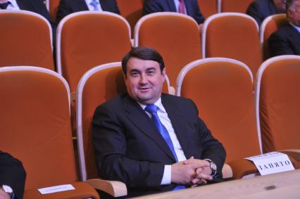 Торжественный вечер, посвященный Дню работника прокуратуры РФ. На снимке: министр транспорта РФ Игорь Левитин. 12 января 2012 года.