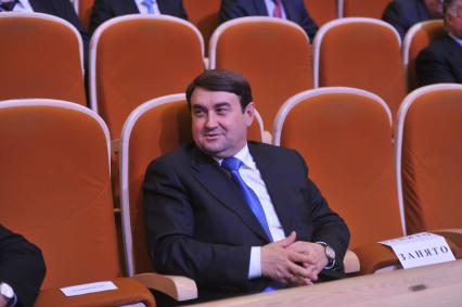 Торжественный вечер, посвященный Дню работника прокуратуры РФ. На снимке: министр транспорта РФ Игорь Левитин. 12 января 2012 года.