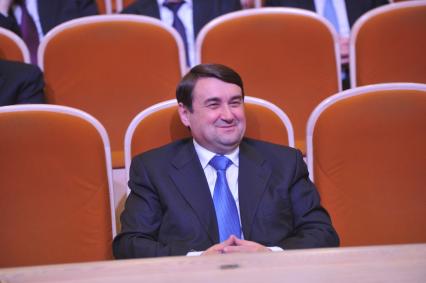Торжественный вечер, посвященный Дню работника прокуратуры РФ. На снимке: министр транспорта РФ Игорь Левитин. 12 января 2012 года.
