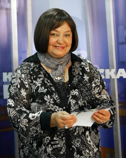 Актер, сценарист и режиссер Наталья Бондарчук в КП. 22 июня 2009 года.
