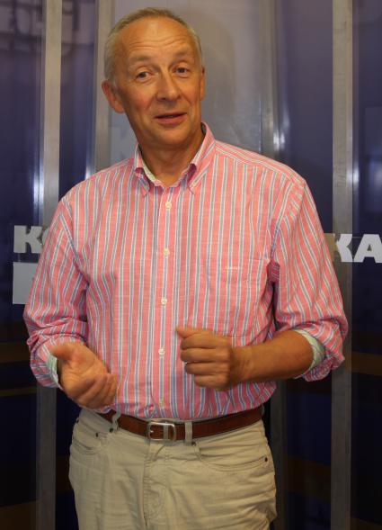 Главный редактор журнала БУРДА Михаил Лежнев в КП. 30 июля 2009 года.